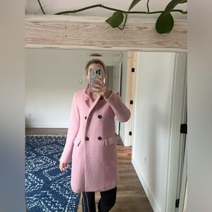 Ann Taylor pink pea coat